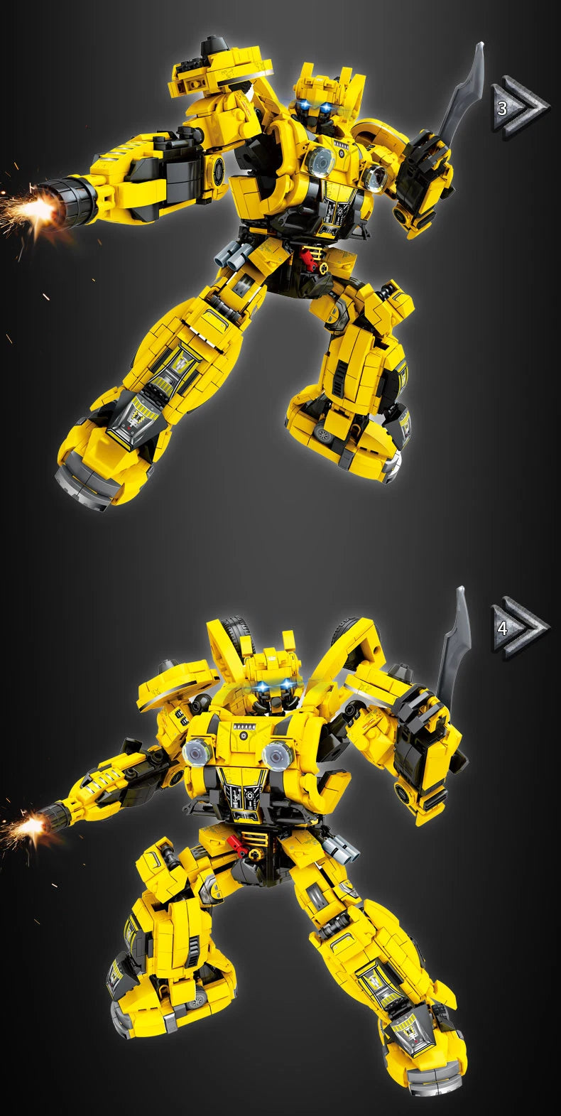 Mecha Classic Movie Building Blocks Toys