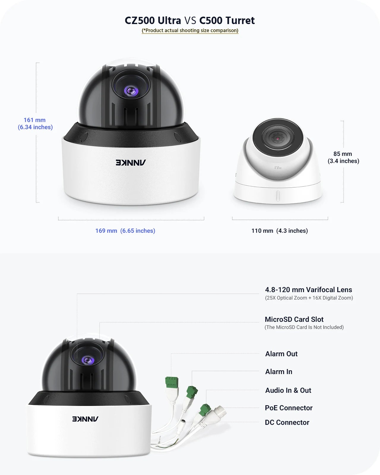 Optical Zoom IR Network PTZ Camera