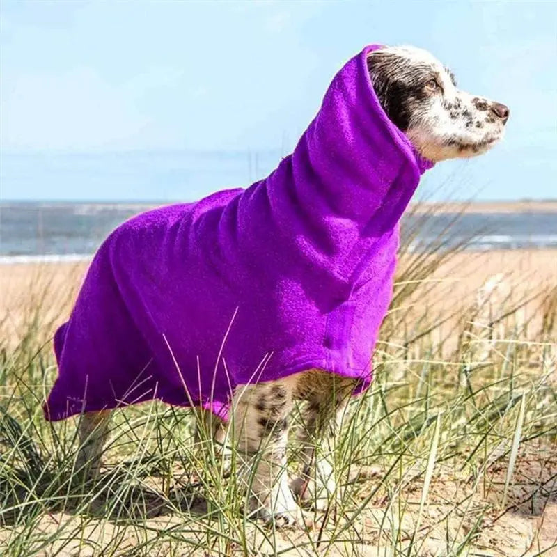 Household Creative Pet Bath Towel, 1 Piece Soft & Absorbent Solid Color Pet Towel for Pet Cats & Dogs Bath