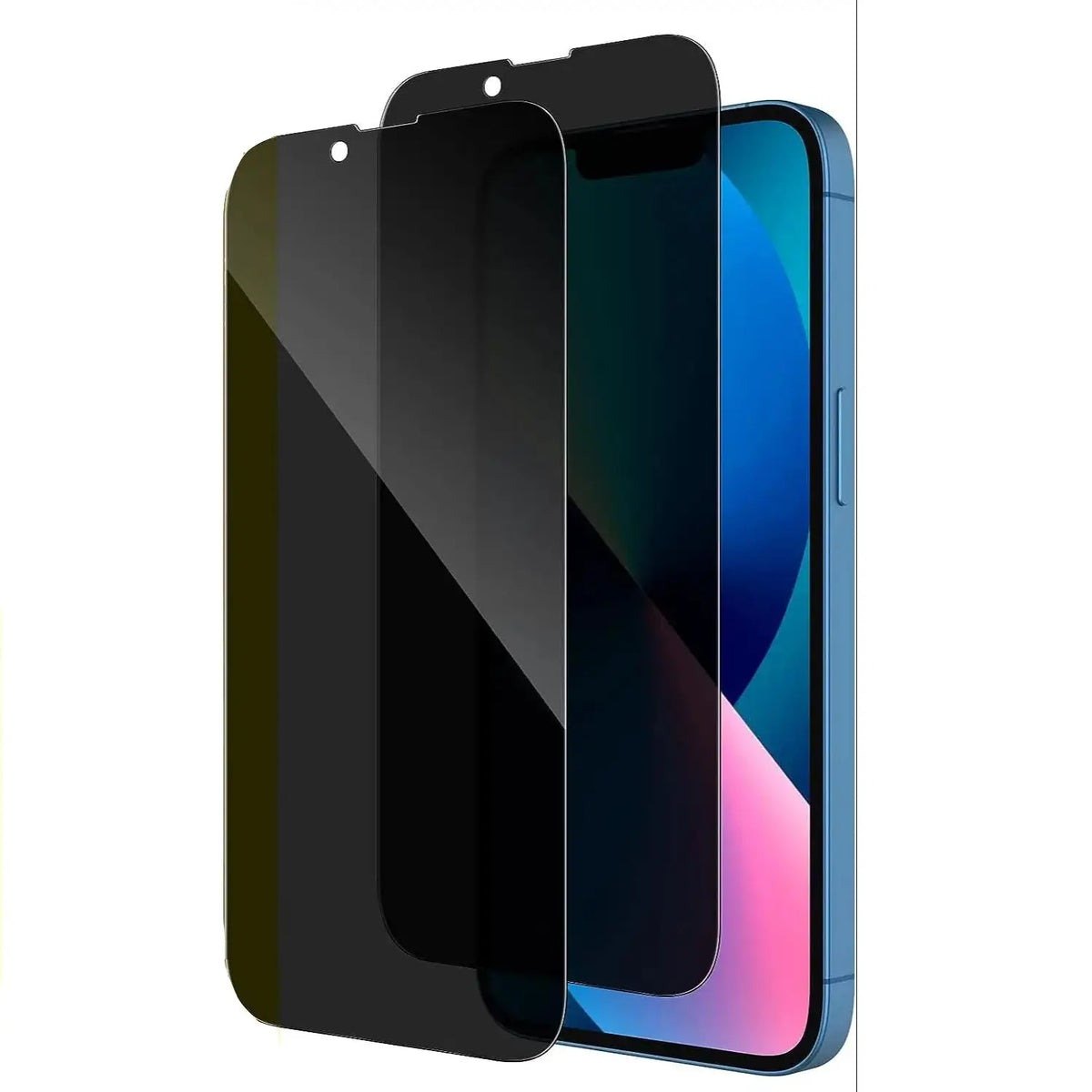 2Pcs Tempered Glass Screen Protector, Full Coverage Privacy Screen Protector for Iphone, Mobile Phone Protection Accessories