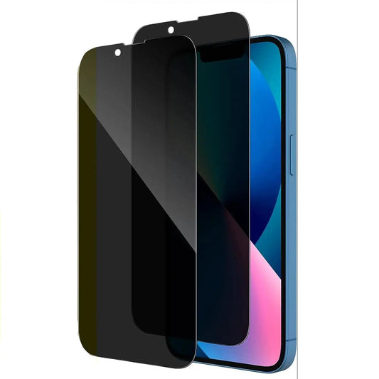 2Pcs Tempered Glass Screen Protector, Full Coverage Privacy Screen Protector for Iphone, Mobile Phone Protection Accessories