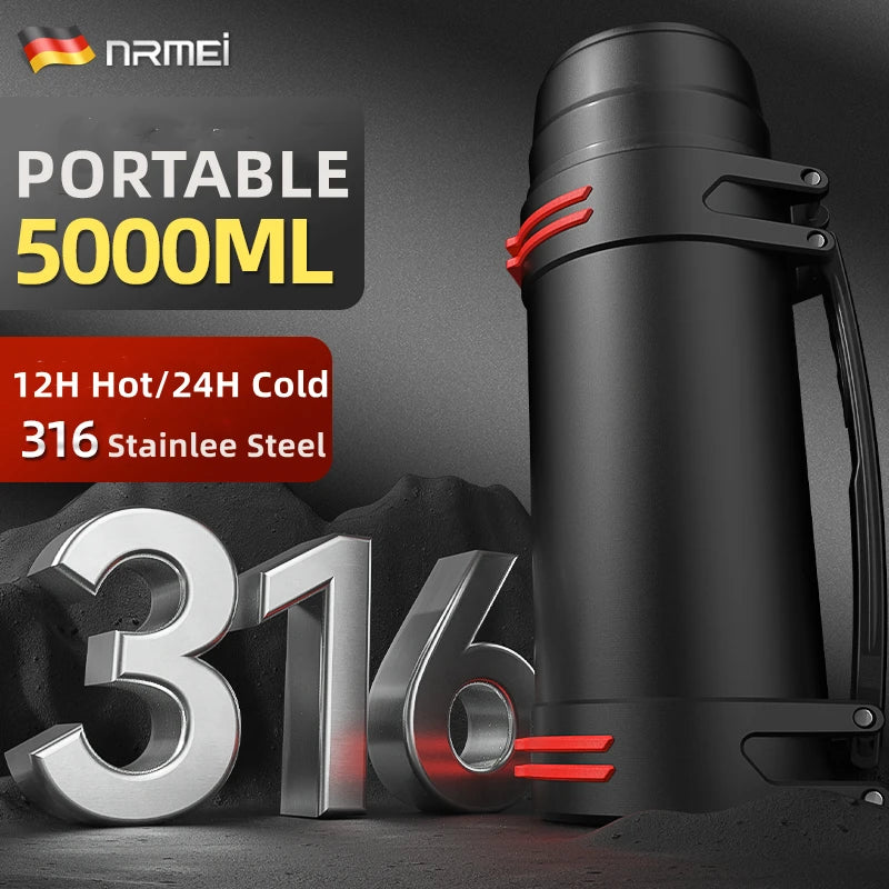Portable 5L Travel Thermos