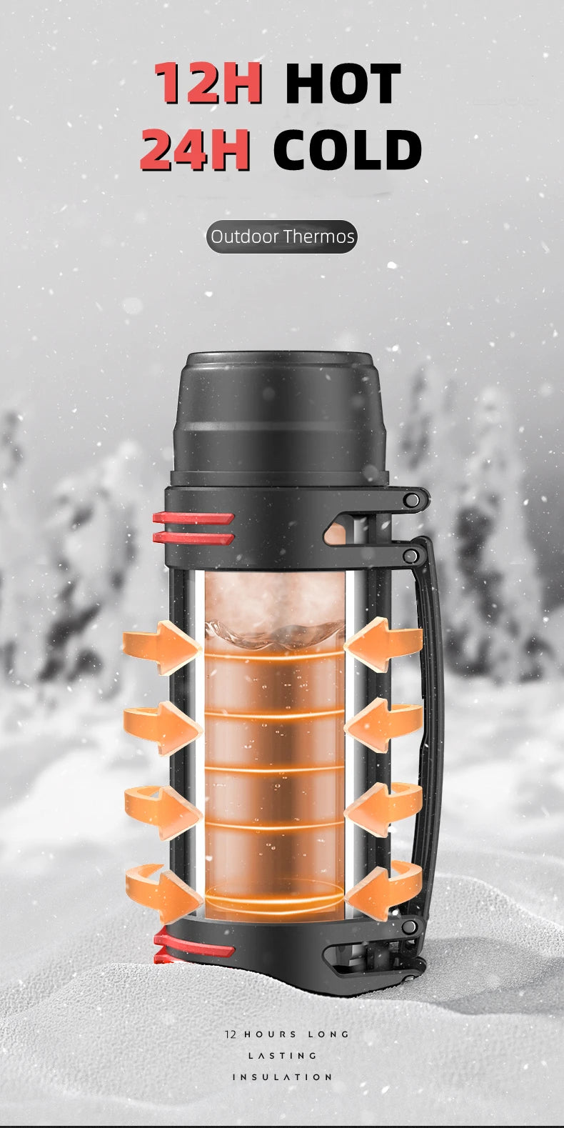 Portable 5L Travel Thermos
