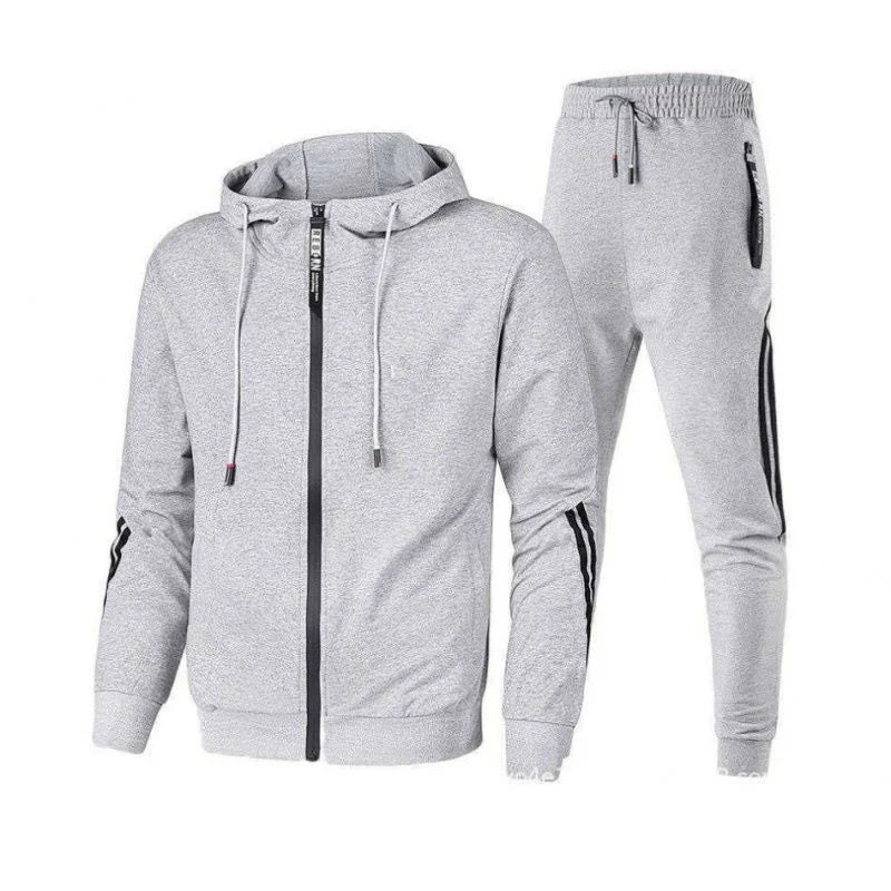 Men Two Pieces  Hoodie  Two Pieces Set