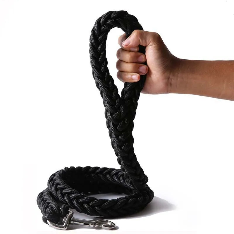 Durable Hand-Knitted Nylon Dog Leash