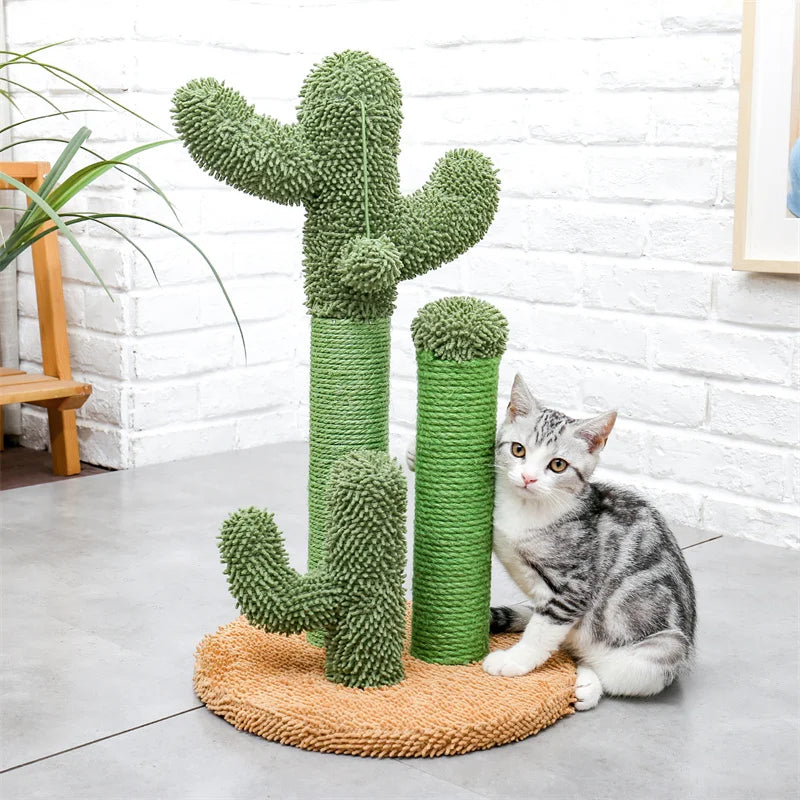 Cat Cactus Scratching Ball Tree Toy