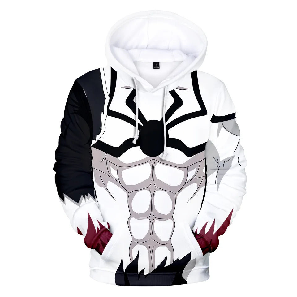 3D Print Bleach Ichigo Kurosaki Hoodie