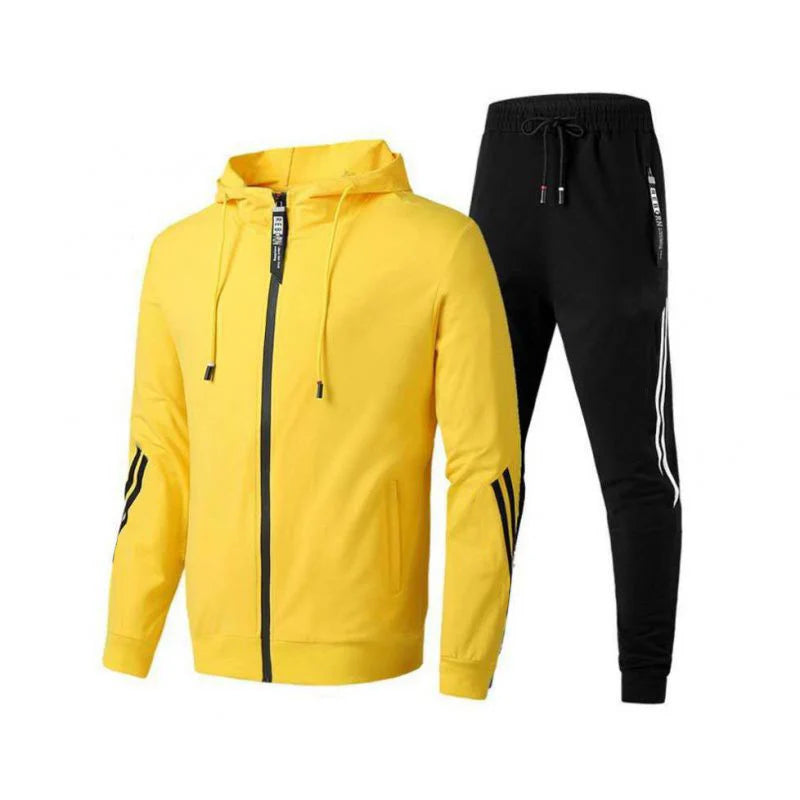 Men Two Pieces  Hoodie  Two Pieces Set
