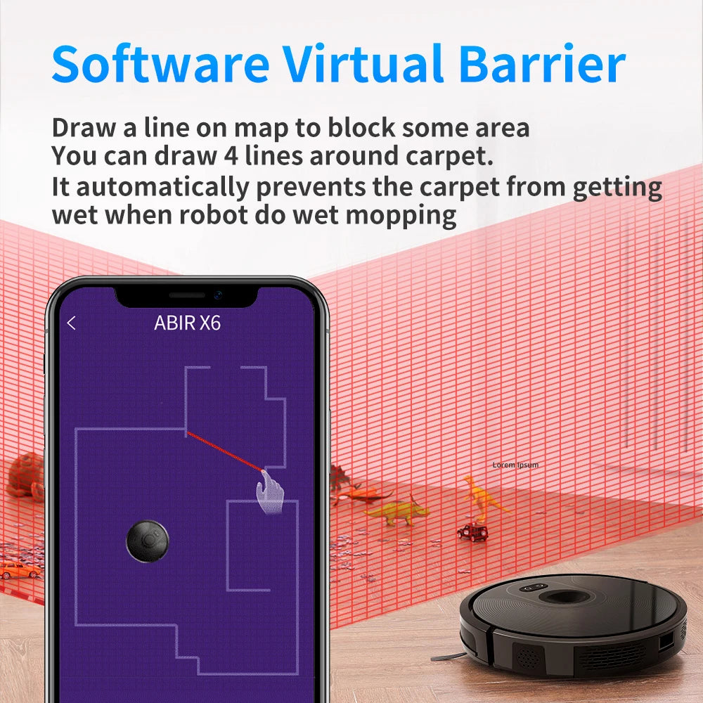Smart Home Mop Robot Vacuum Cleaner