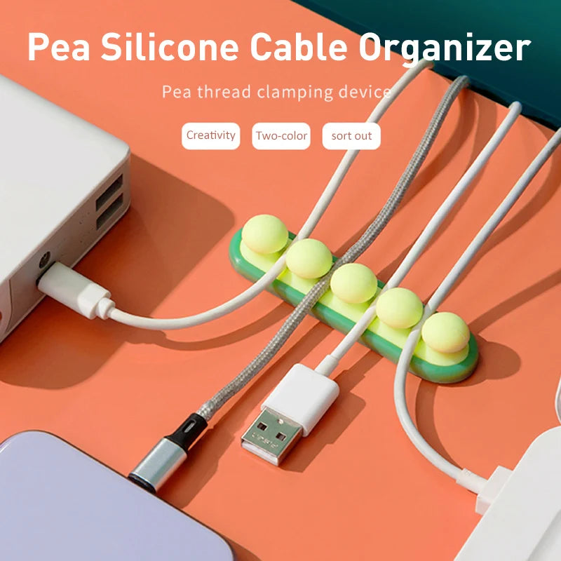 USB Silicone Cable Organizer