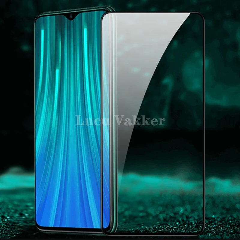 Tempered Redmi note 8 pro glass case