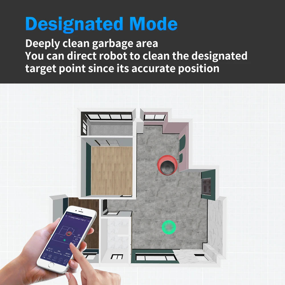 Smart Home Mop Robot Vacuum Cleaner
