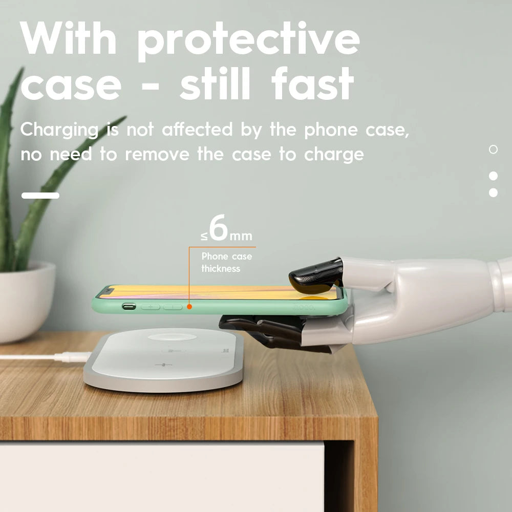Wireless 3-in-1 Charging Station