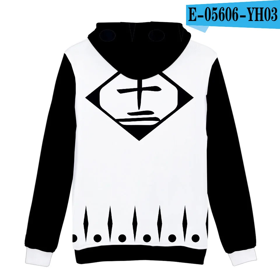 3D Print Bleach Ichigo Kurosaki Hoodie