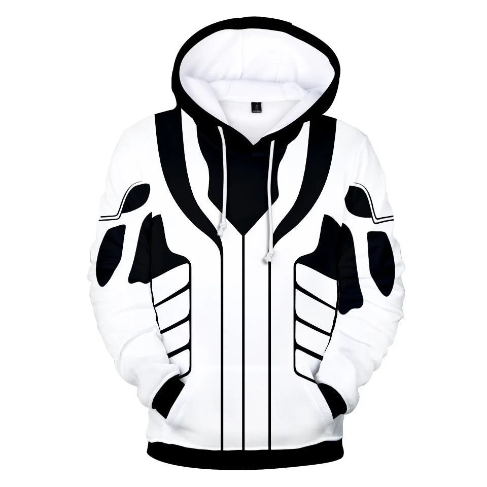 3D Print Bleach Ichigo Kurosaki Hoodie