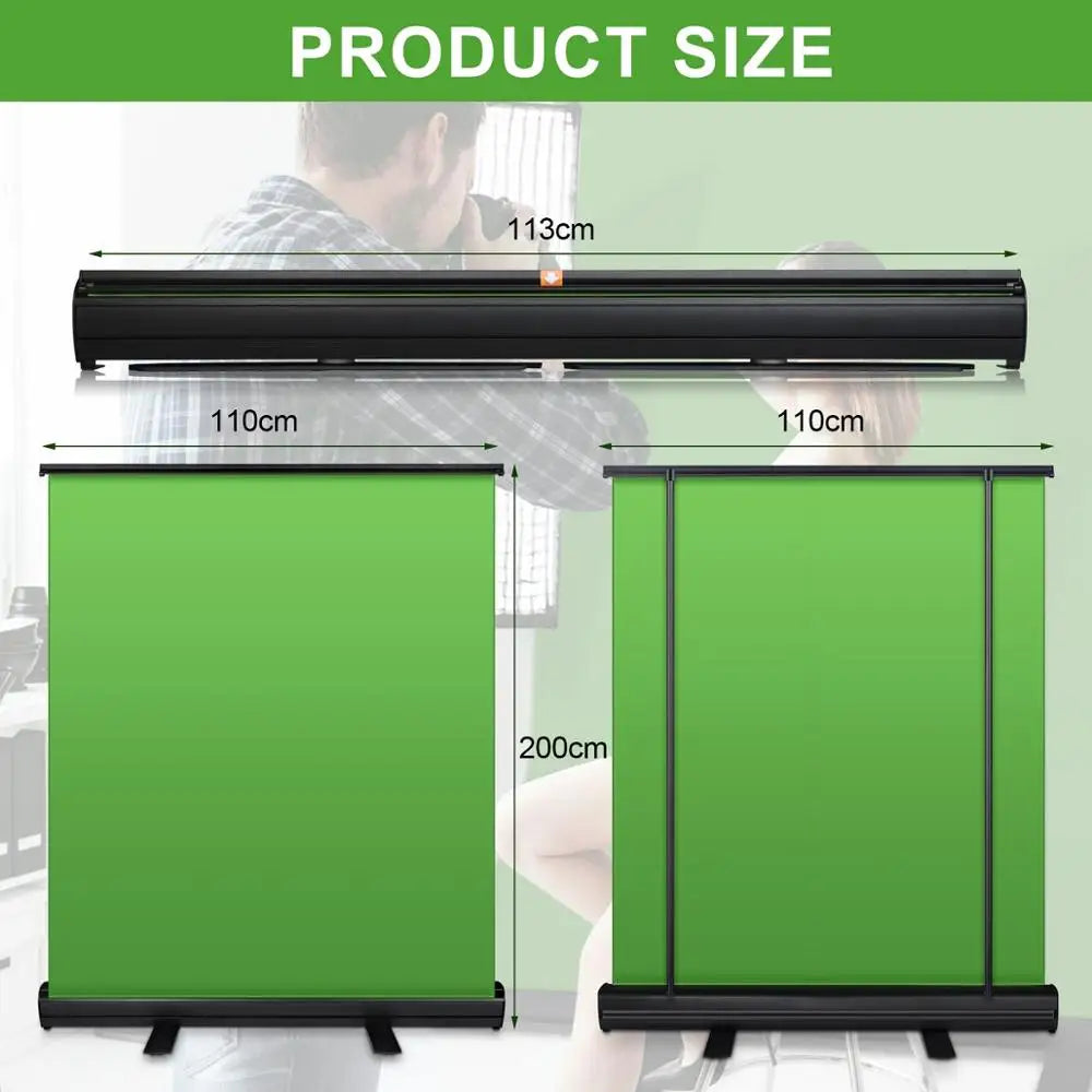 Green Screen Chroma Key Video Panel