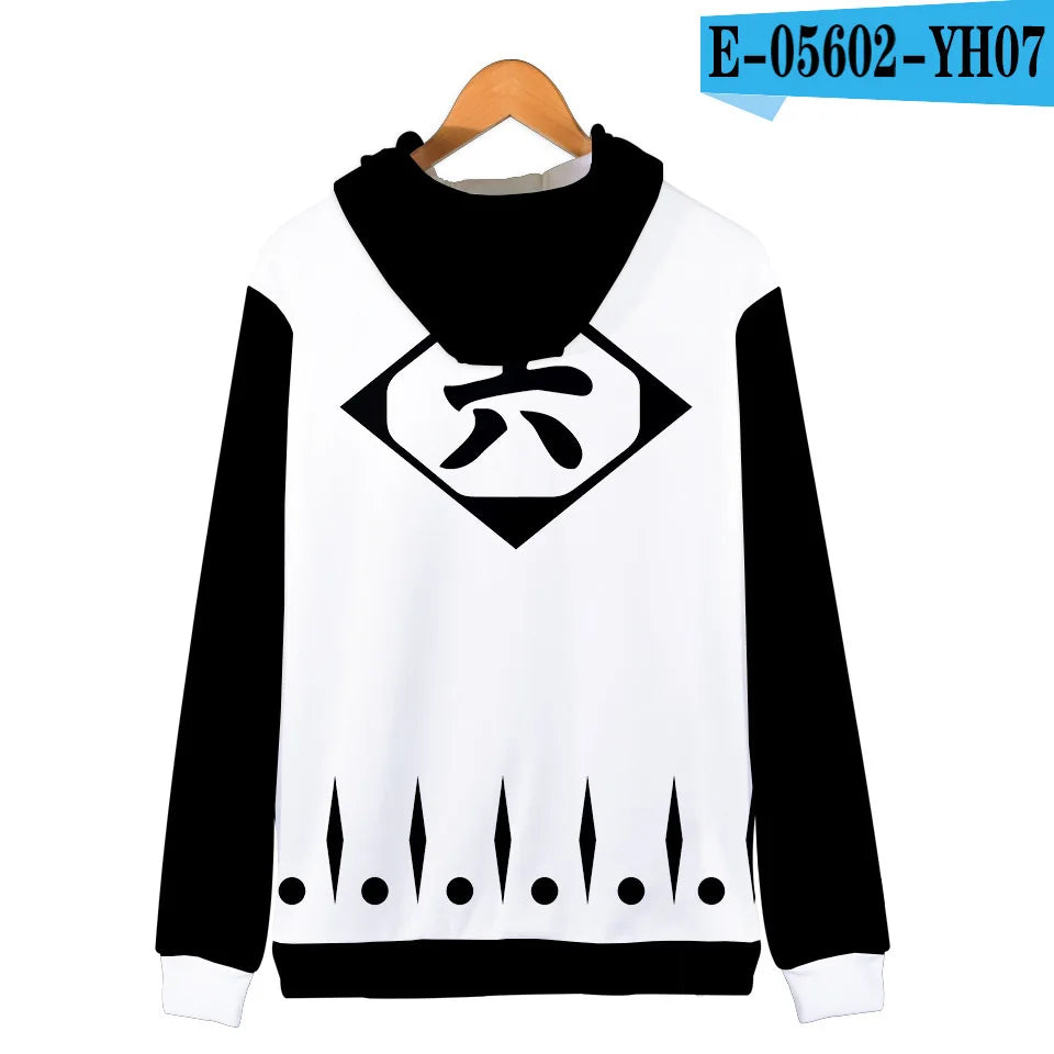 3D Print Bleach Ichigo Kurosaki Hoodie