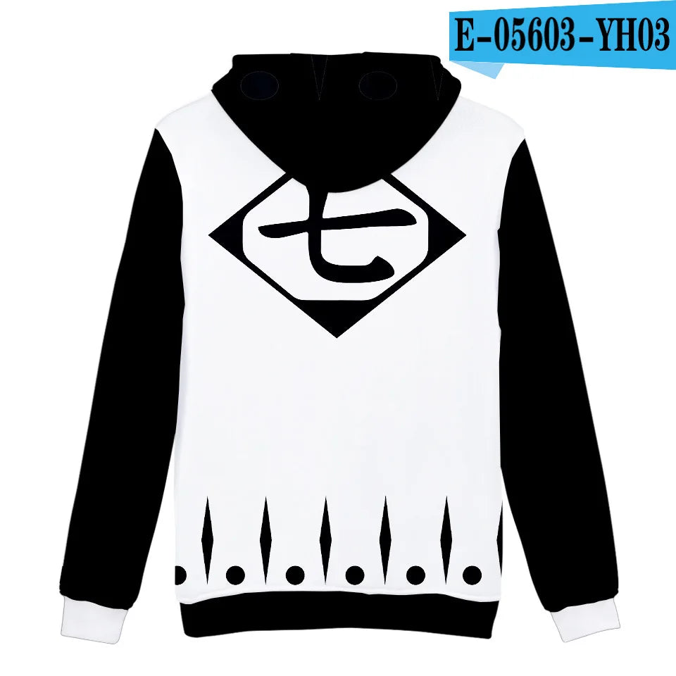 3D Print Bleach Ichigo Kurosaki Hoodie