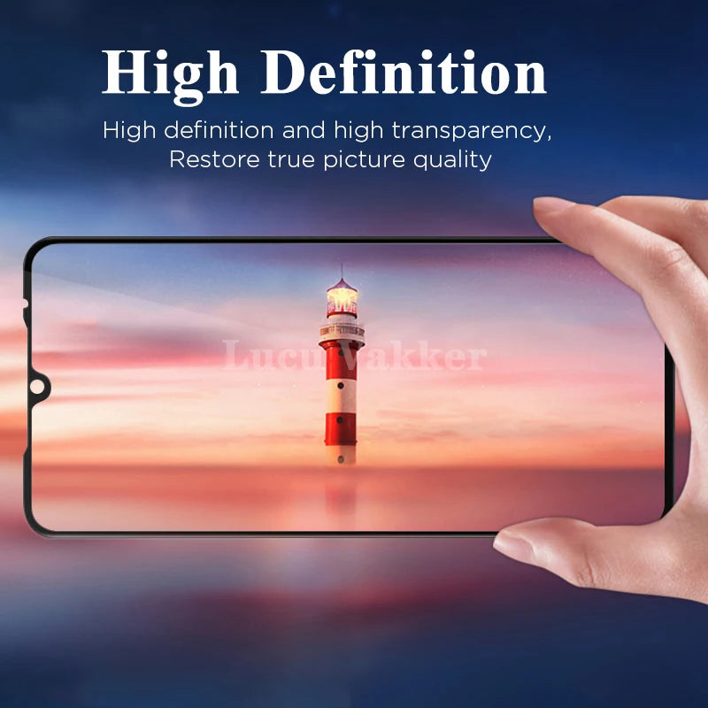 Tempered Redmi note 8 pro glass case