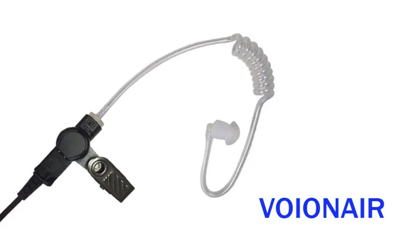 Air Tube Earpiece Headset Earphone