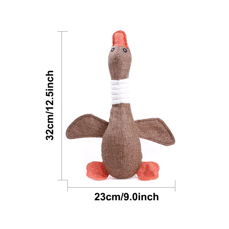 YUDODO Wild Goose Plush Dog Toy