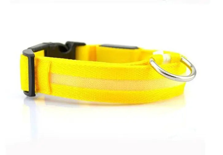 Nylon Dog Luminous Collar