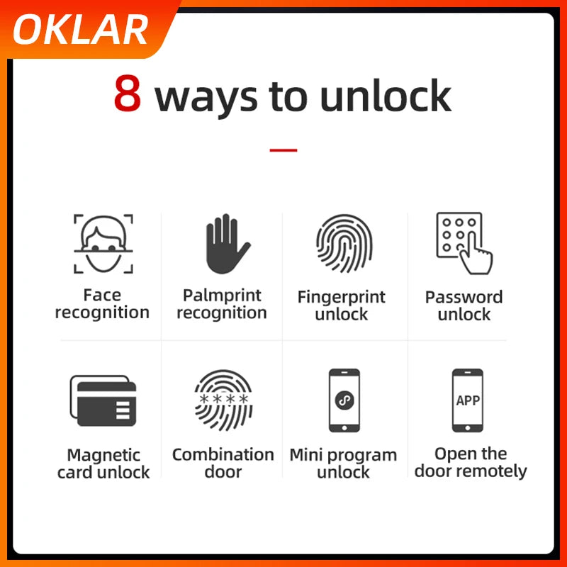 Digital Smart Fingerprint Door Lock