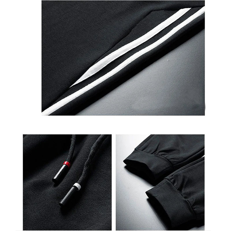 Men Two Pieces  Hoodie  Two Pieces Set