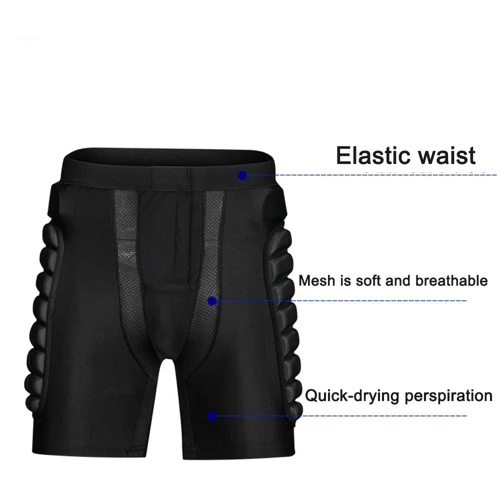 Sports Veneer Skate Protection Hip Short