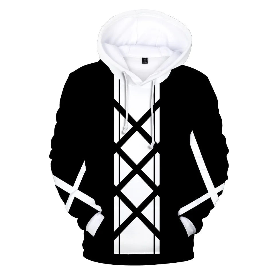 3D Print Bleach Ichigo Kurosaki Hoodie