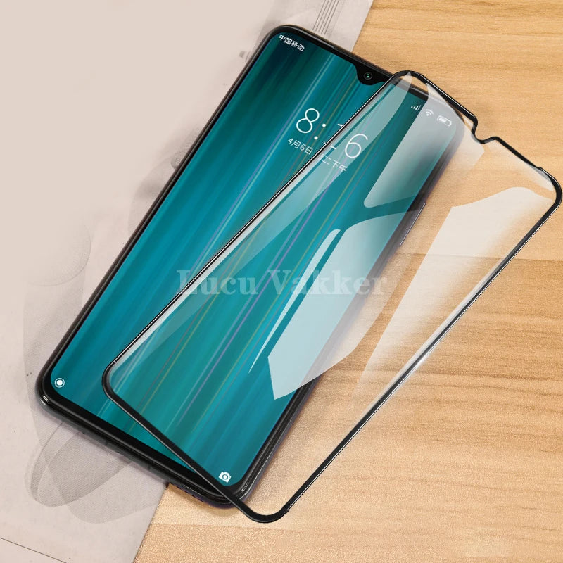 Tempered Redmi note 8 pro glass case