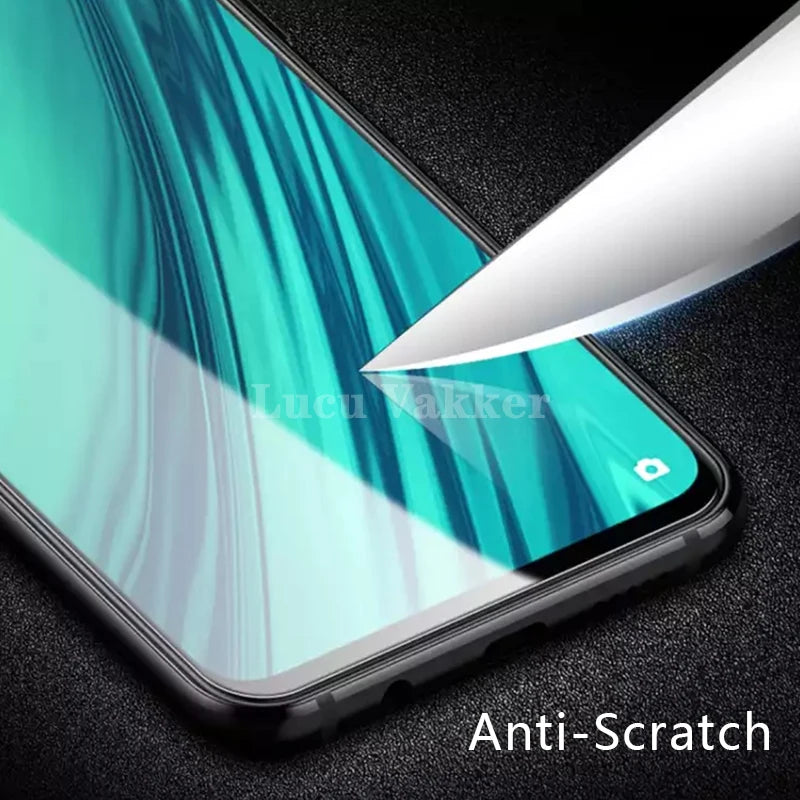 Tempered Redmi note 8 pro glass case