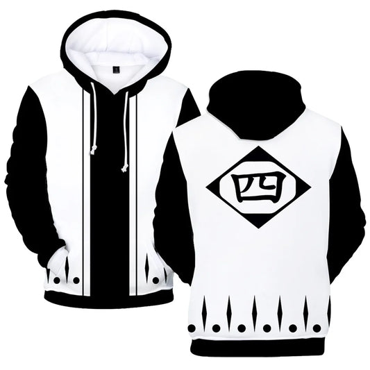 3D Print Bleach Ichigo Kurosaki Hoodie