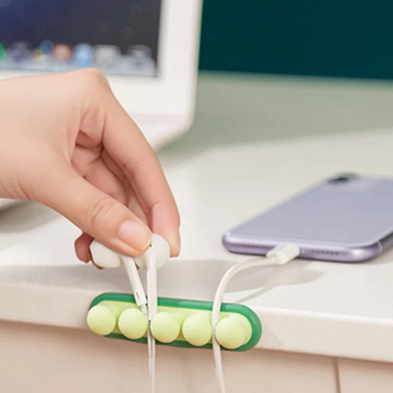 USB Silicone Cable Organizer