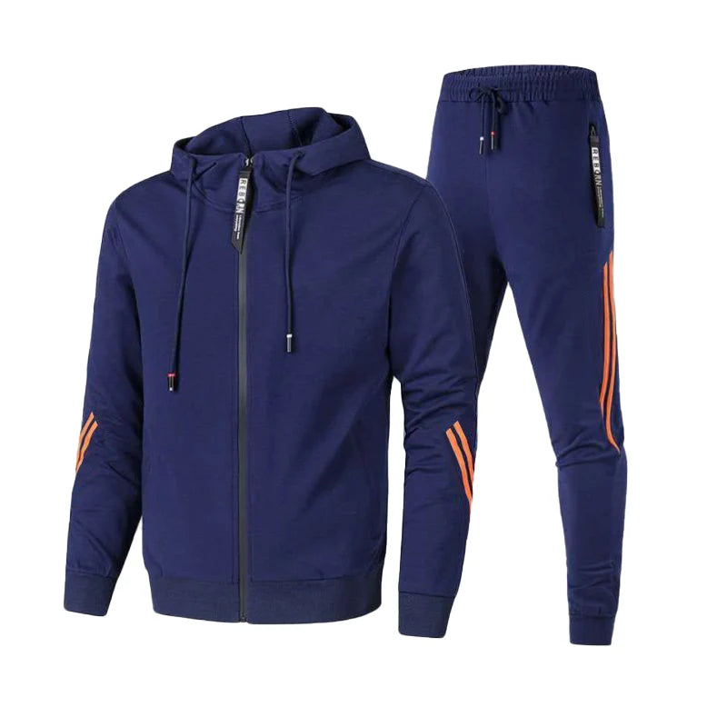 Men Two Pieces  Hoodie  Two Pieces Set