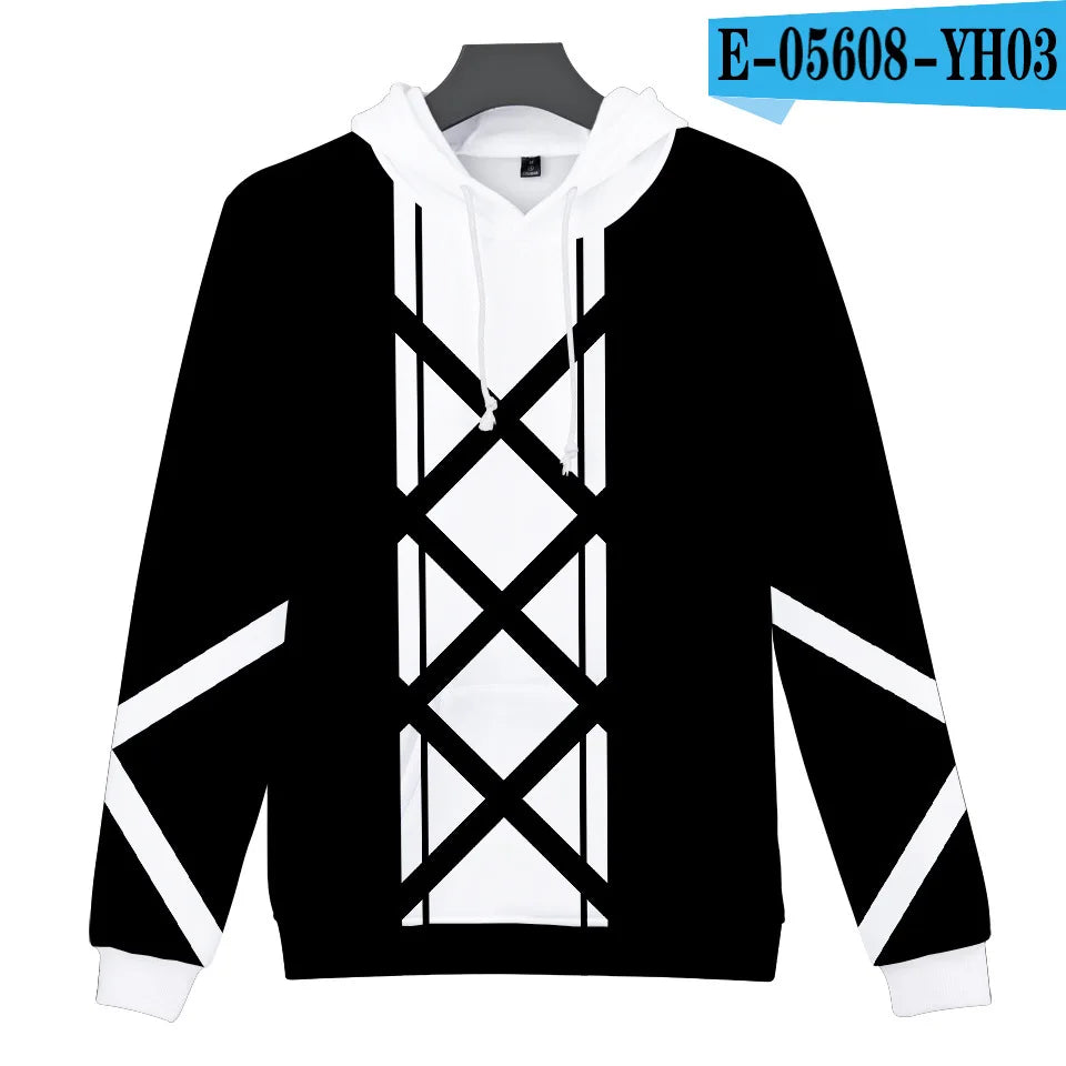 3D Print Bleach Ichigo Kurosaki Hoodie