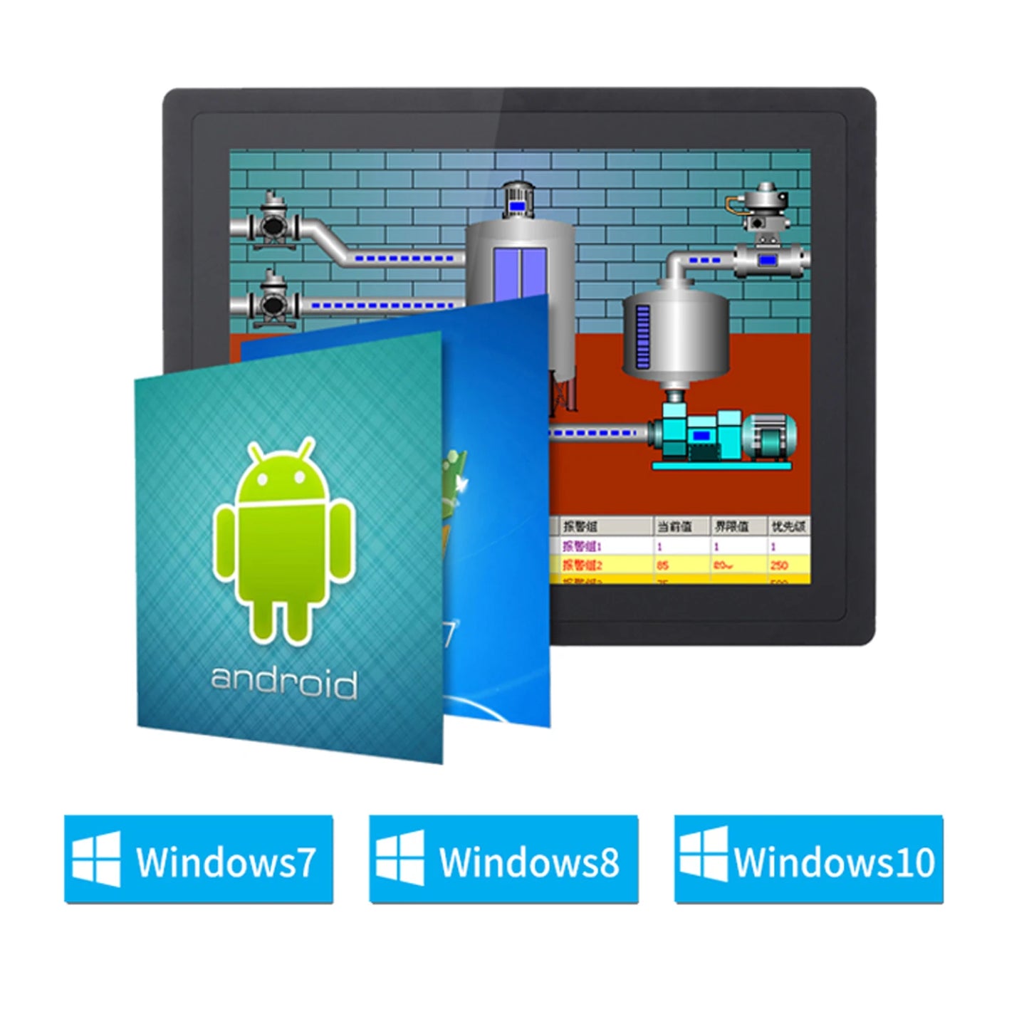 All In One Computer Embedded Industrial Tablet