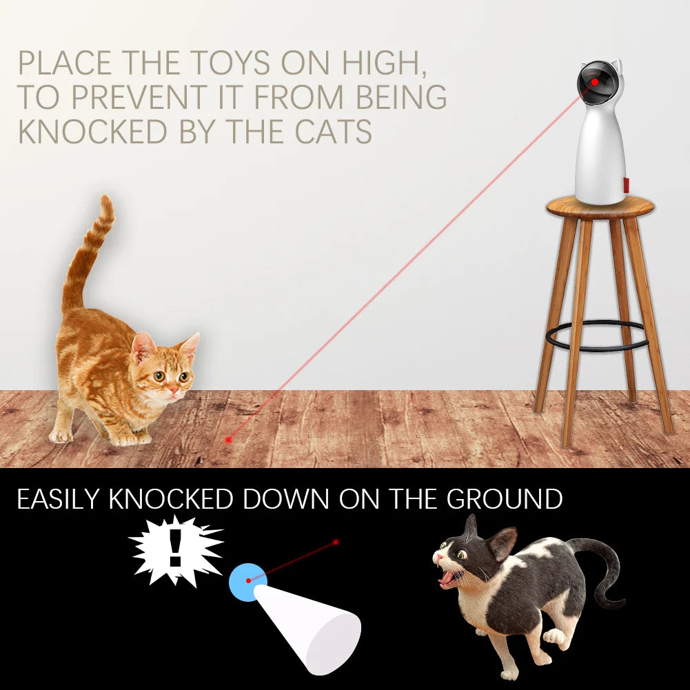 Automatic Cat Smart Teasing Laser