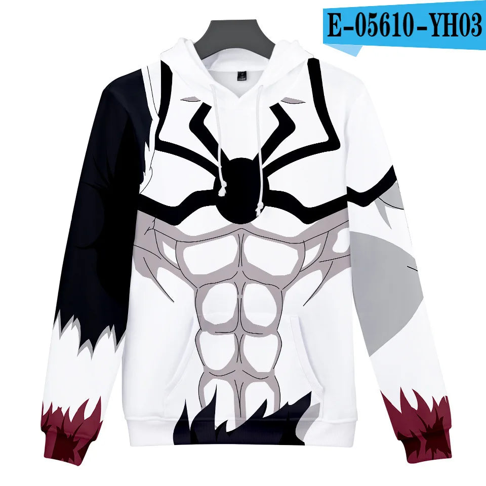 3D Print Bleach Ichigo Kurosaki Hoodie