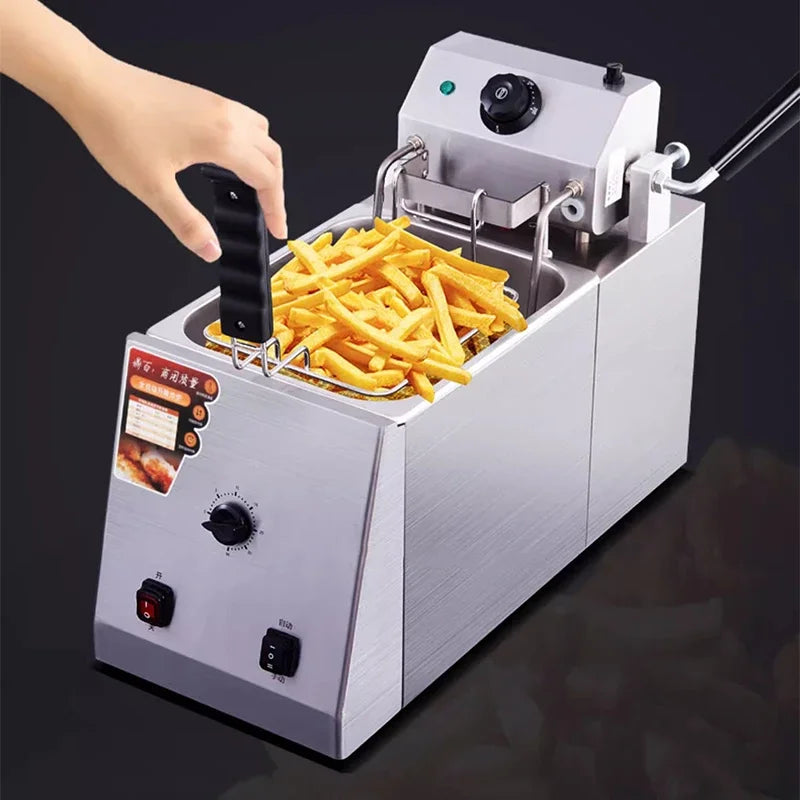 Liftable Fryer Kitchen 8L Food Processor