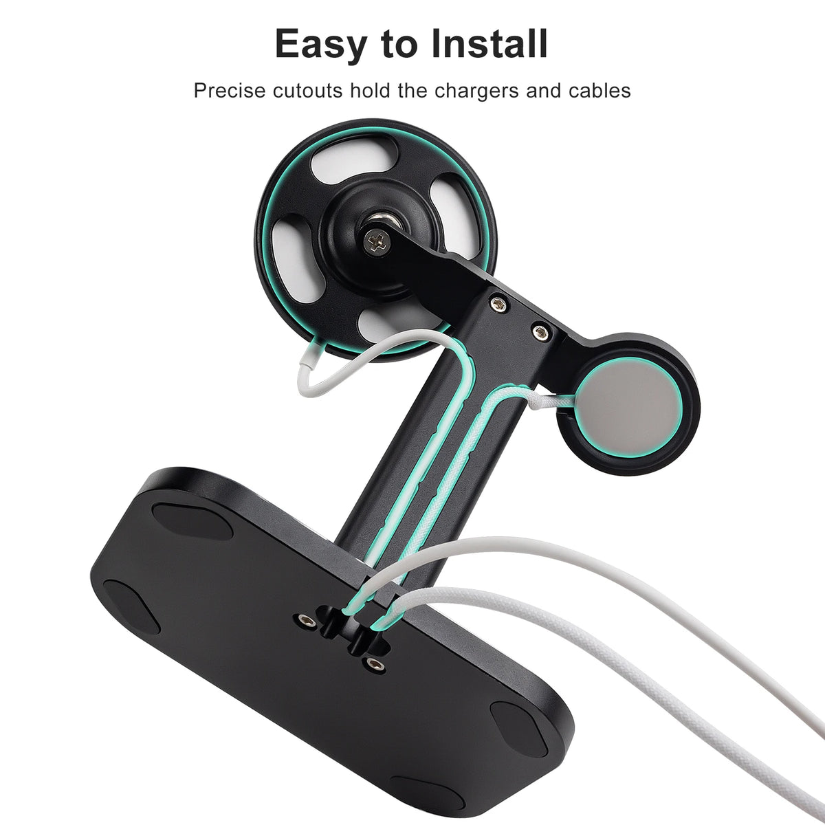 Adjustable 2 in 1 Phone Charging Stand