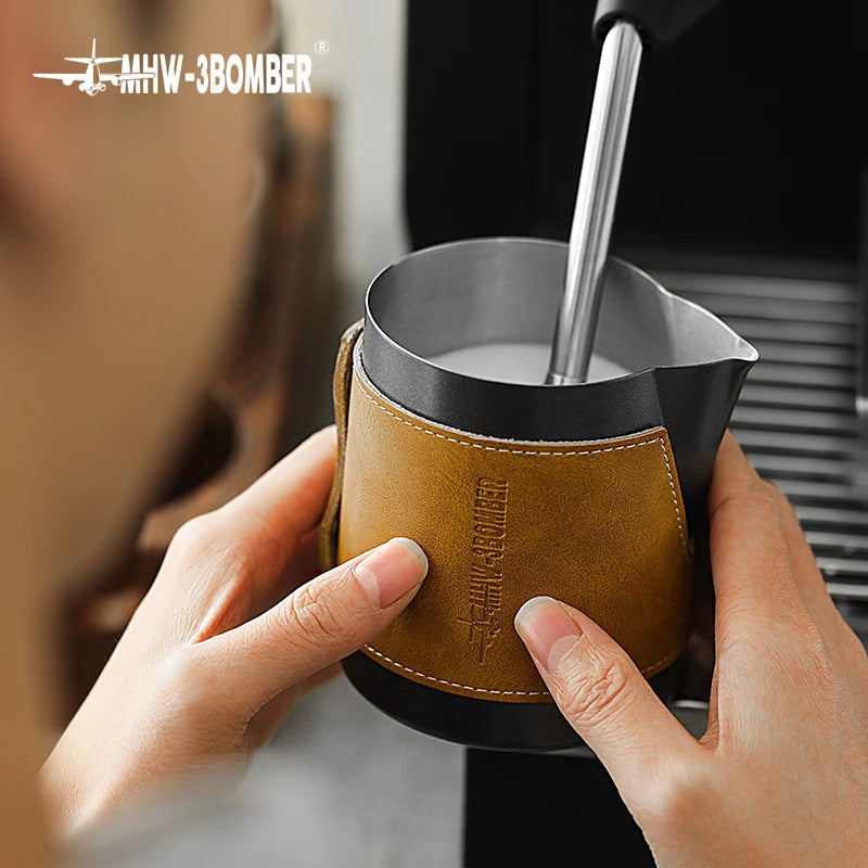 Barista-Grade Stainless Steel Milk Frother