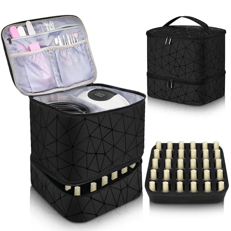 Cosmetic 30 Bottles Storage Bag