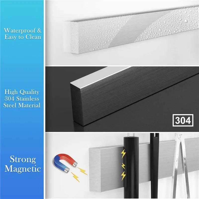 Wall-Mounted Magnetic Knife Stand