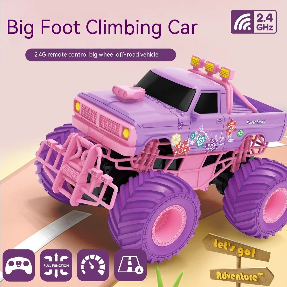 Pink Rc Remote Control Car