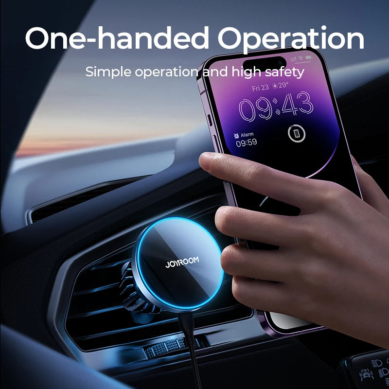 Magnetic Car Mount Wireless Car Charger