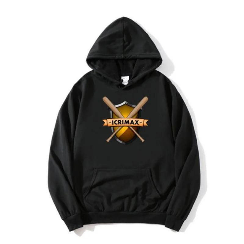 Men Oversized Long Sleeve Hooded Sweatshirt