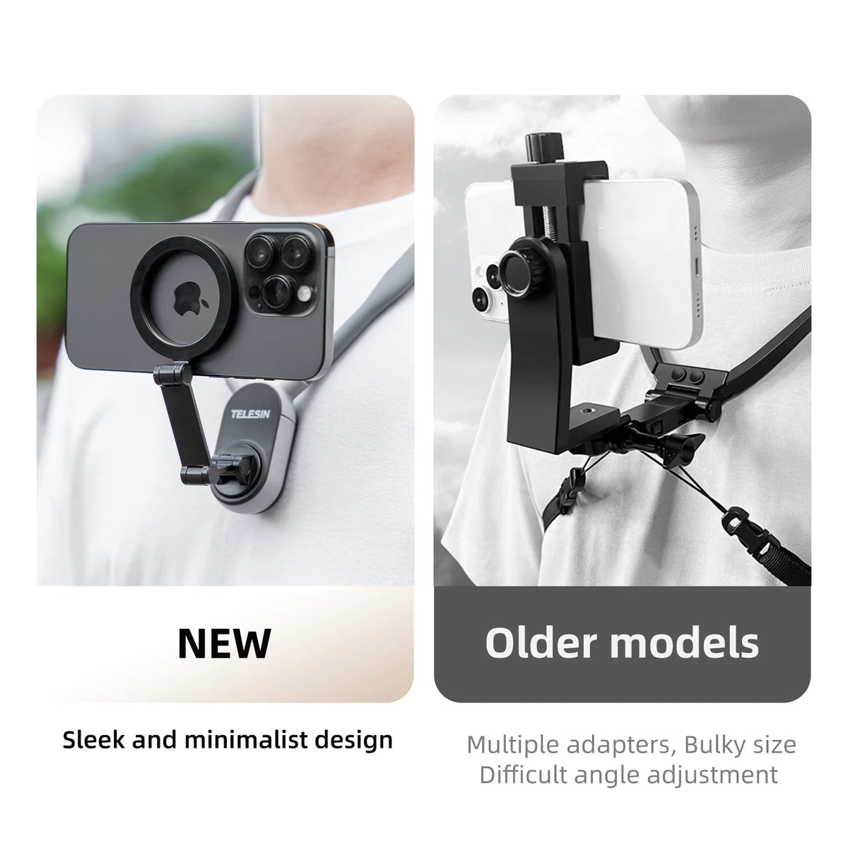 Magnetic Neck Mount Quick Release Hold