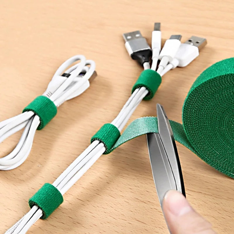 5M Nylon Cable Organizer Roll