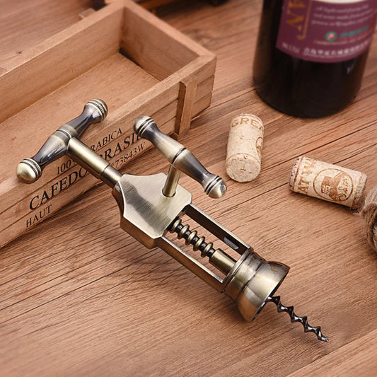 Zinc Alloy Vintage Wine Corkscrew
